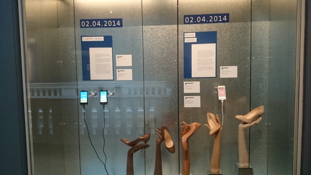 Flappy bird and the nude shoe