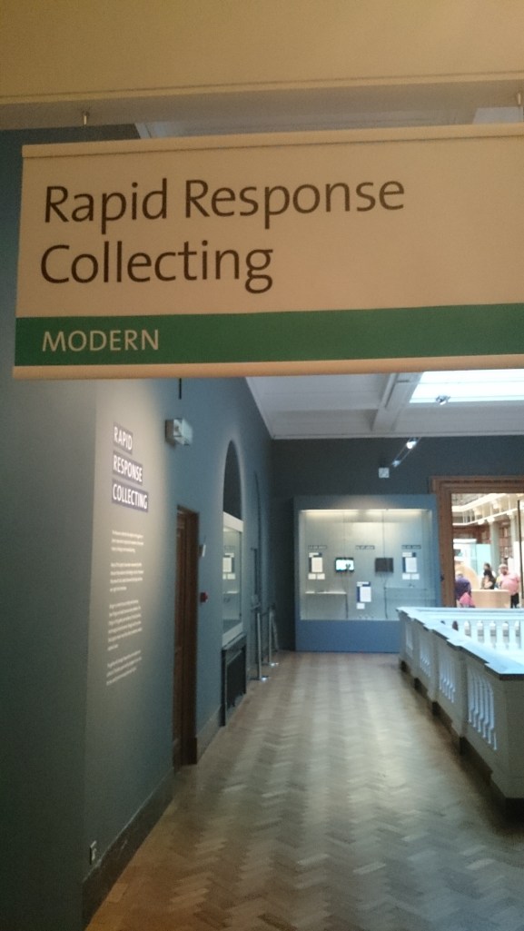 Rapid Response Collectiona st the V&A