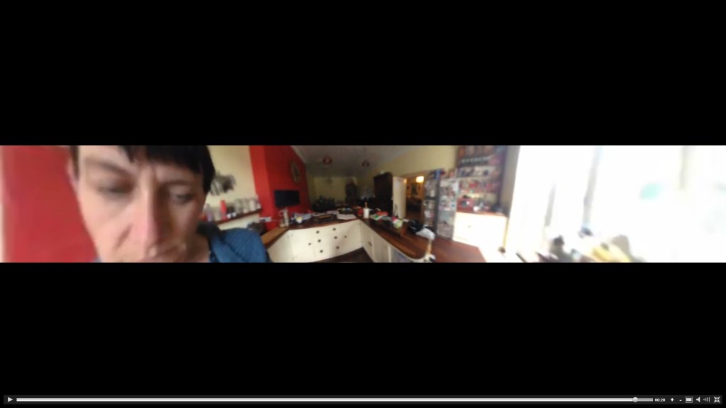 Screengrab from test go pano 360 video shot