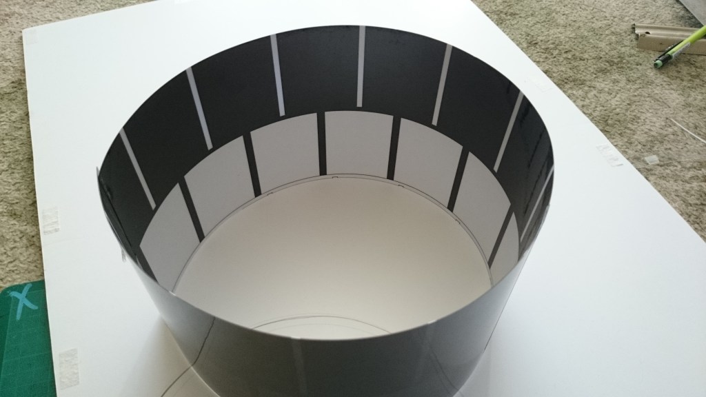 Zoetrope and base now fitted after a little re-trim